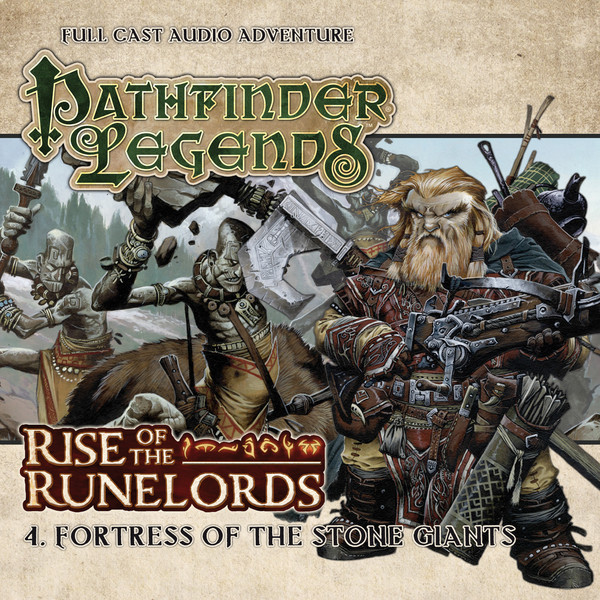 Released today: 1.4 Pathfinder Legends Rise of the Runelords: Fortress of the Stone Giants