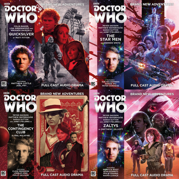 Doctor Who - Main Range Covers