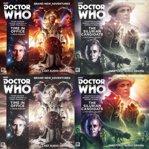 Doctor Who: Time in Office and The Silurian Candidate, both out now
