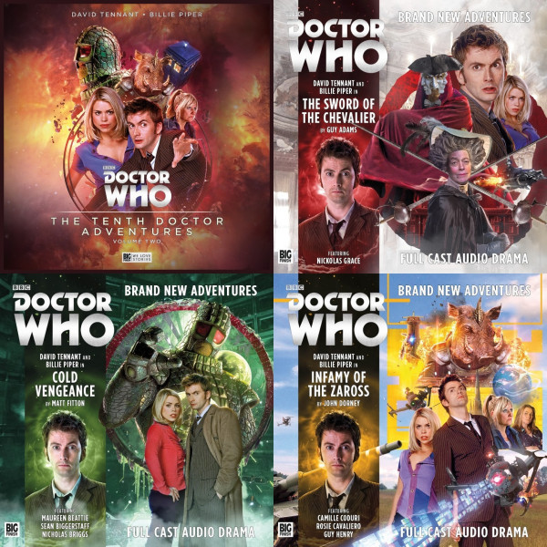 Tenth Doctor Volume 2 covers revealed