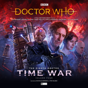 Paul McGann and Terry Molloy in Doctor Who - Time War 4