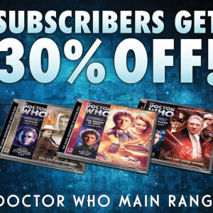 Doctor Who Main Range: Now 30% Off!