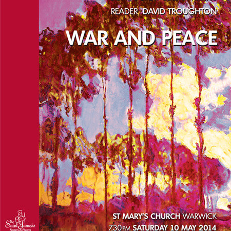 War and Peace Charity Concert Featuring David Troughton