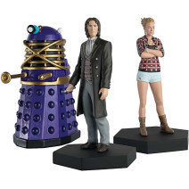 Eaglemoss: Eighth Doctor, Lucie Miller and Dalek Time Controller Figurine Set
