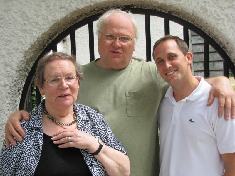 Colin Baker, Maggie Stables and John Pickard