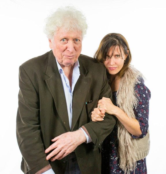 Tom Baker and Ronni Ancona