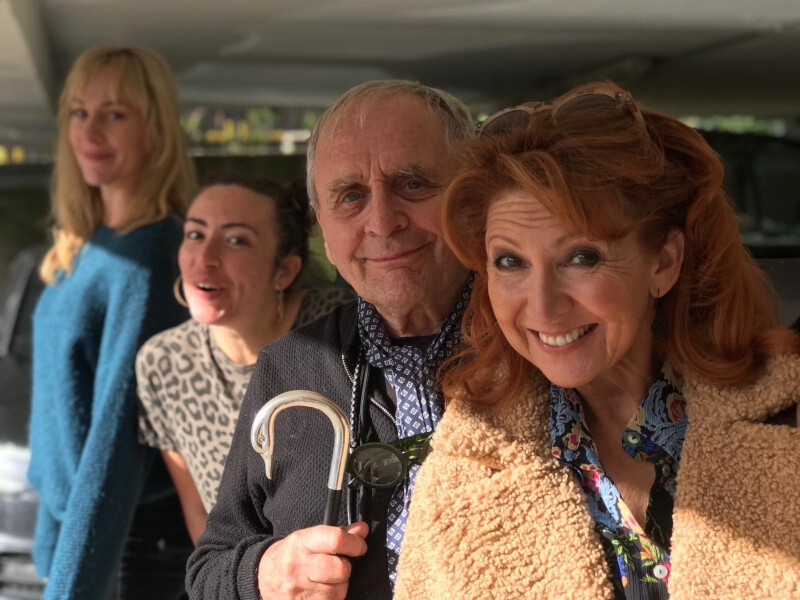 Jeany Spark, Jasmin Hinds, Sylvester McCoy, Bonnie Langford (c) Big Finish