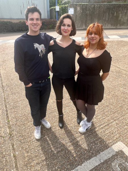 Jacob Dudman (The Doctor), Georgia Cook (Writer - The House of Masks), Safiyya Ingar (Valarie Lockwood)