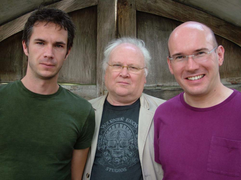 James D'Arcy, Colin Baker and Alex Macqueen