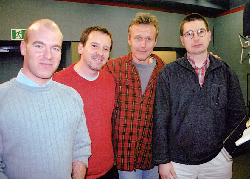 Jason Haigh-Ellery, Gary Russell, Anthony Stewart Head, Alistair Lock © Big Finish Productions