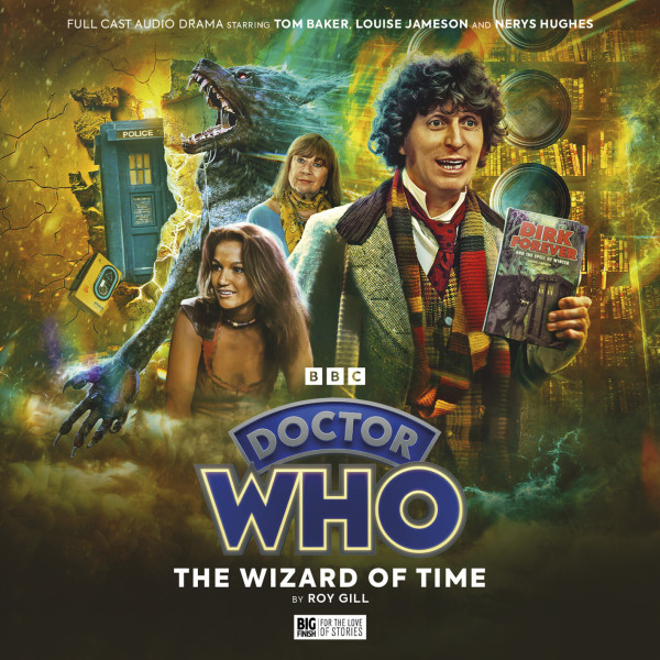 cover artwork for The Wizard of Time, by Sean Longmore