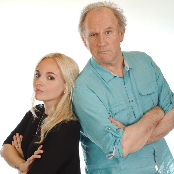 Georgia Tennant and Peter Davison