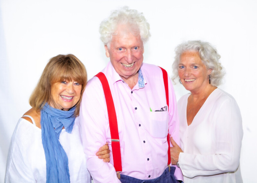Nerys Hughes, Tom Baker and Louise Jameson