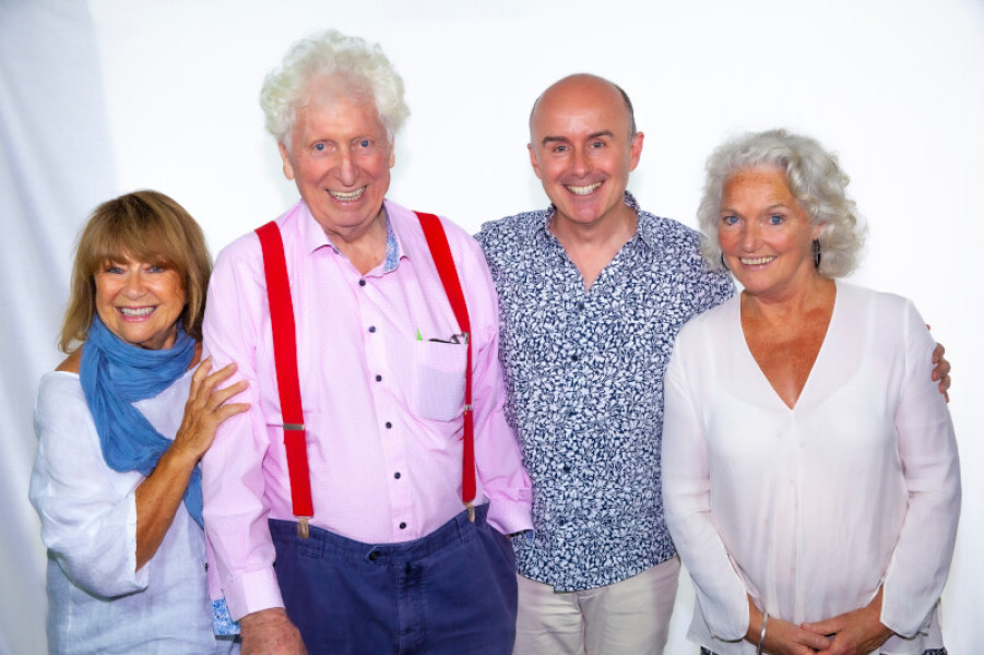 Nerys Hughes, Tom Baker, Barnaby Edwards and Louise Jameson