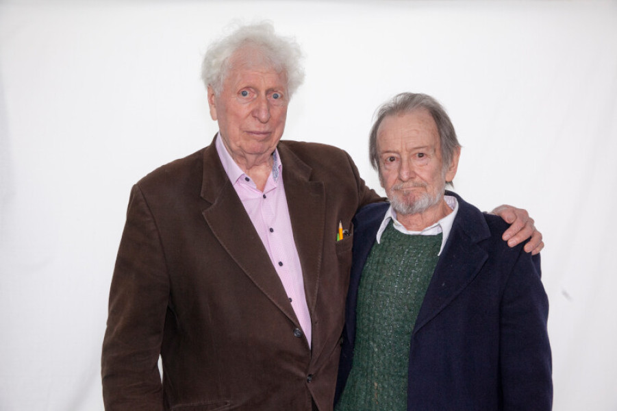 Tom Baker and Ronald Pickup
