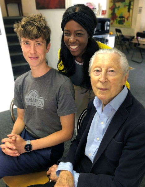 Angus Imrie, Gabrielle Brooks and Murray Melvin © Lisa Bowerman