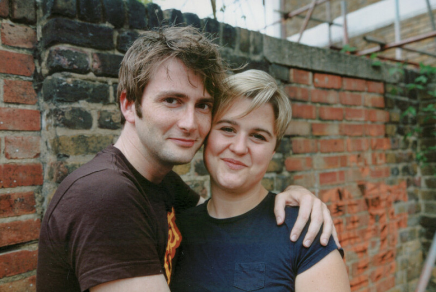 David Tennant (Luther Arkwright) and India Fisher (Princess Anne) in 2005