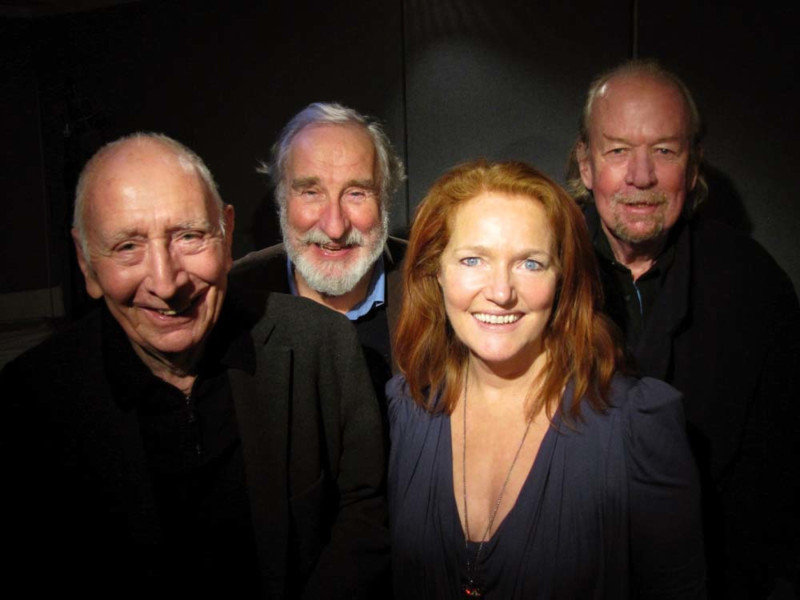 Trevor Baxter, Christopher Benjamin, Louise Jameson and Conrad Asquith