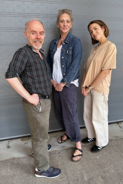 Dan Starkey, Neve McIntosh, Catrin Stewart