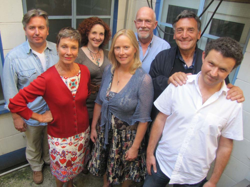 The cast of The Pelage Project