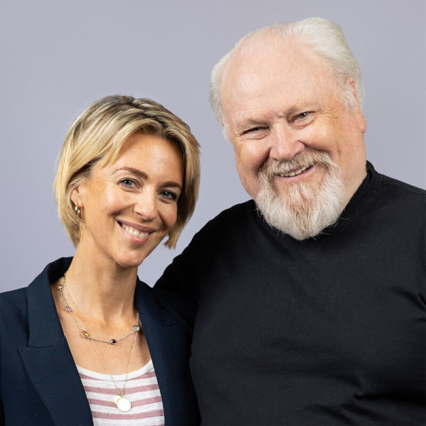 Miranda Raison and Colin Baker © Oliver Bowring