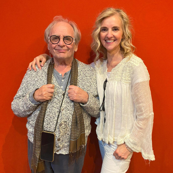 Sylvester McCoy and Sara Griffiths