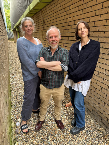 Neve McIntosh, Dan Starkey, Catrin Stewart
