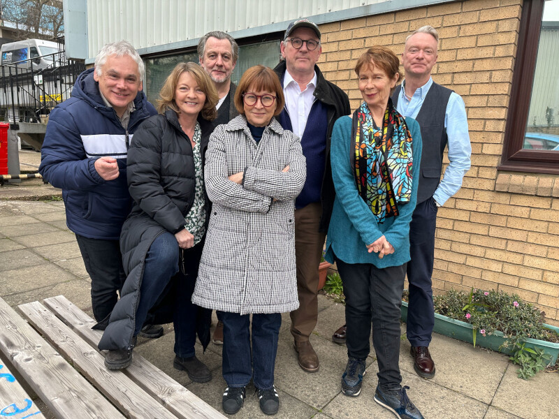 Matthew Waterhouse, Sarah Sutton, Alan Cox, Janet Fielding, Peter-Davison, Celia Imrie, David Holt