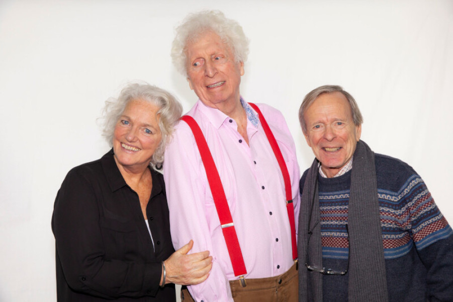 Louise Jameson, Tom Baker and John Leeson © Paul Midcalf
