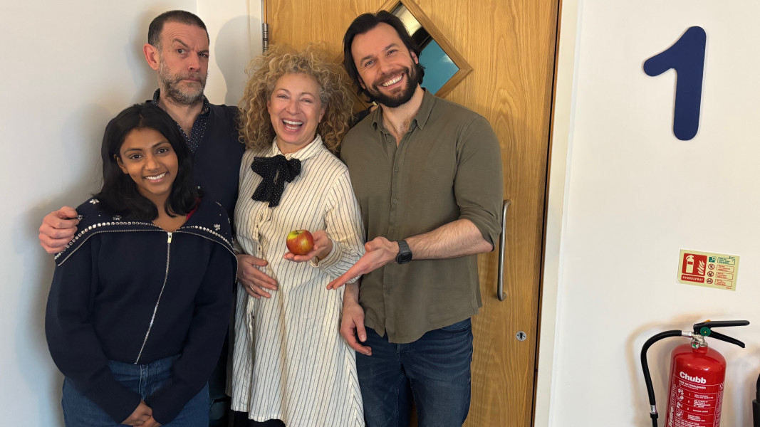 Charithra Chandran, Harry Myers, Alex Kingston, Joseph Capp