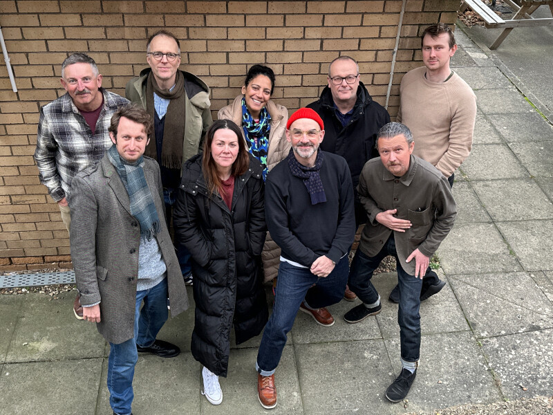 LtoR David Richardson, Christopher Naylor, Vineeta Rishi, Paul Panting, Alfie Shaw, Ken Bentley, Iain Conningham, Maria Teresa Creasey, Jonathon Carley