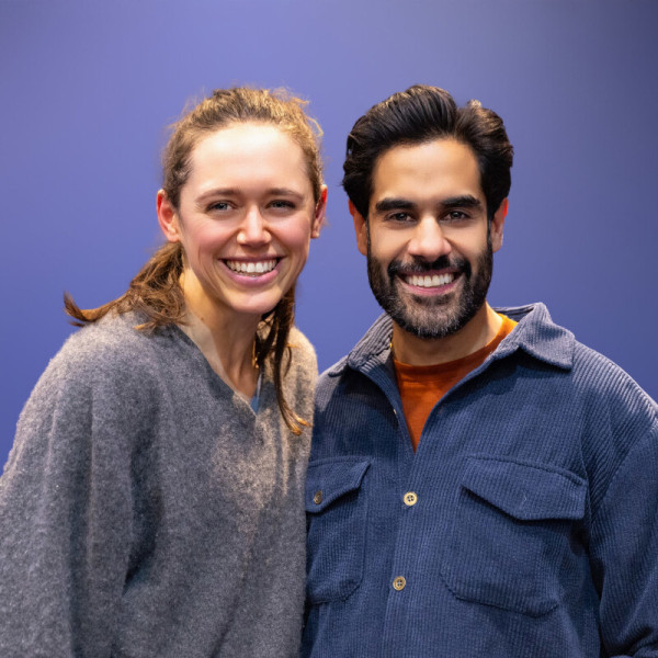 Daisy Head and Sacha Dhawan © Oliver Bowring