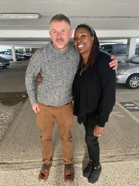 Jo Martin and David Richardson