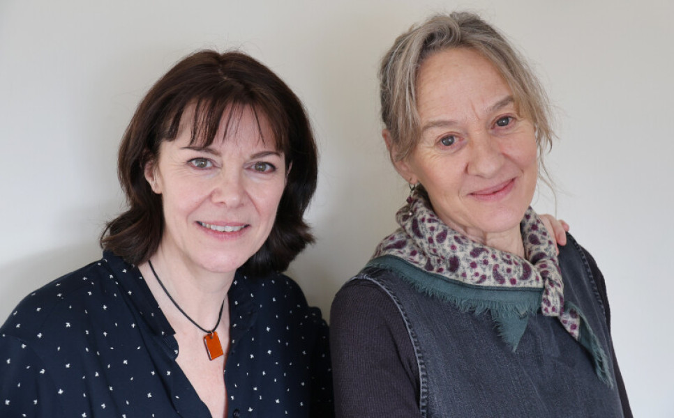Lisa Bowerman and Niamh Cusack