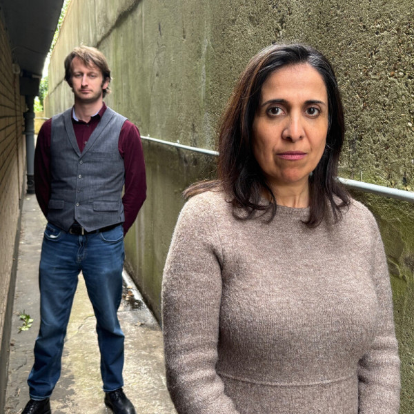 Jonathon Carley and Mitra Djalili