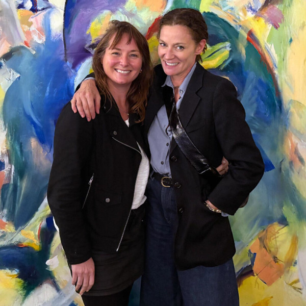 Beth Chalmers and Michelle Gomez