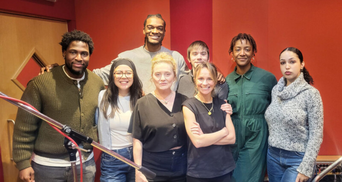 Steven Kavuuma, Millie Hikasa, Chris Odulele, Lizzie Hopley, Nathan Griffiths, Claire Huckle, Nadia Violet Johnson, Francesca Gilbert