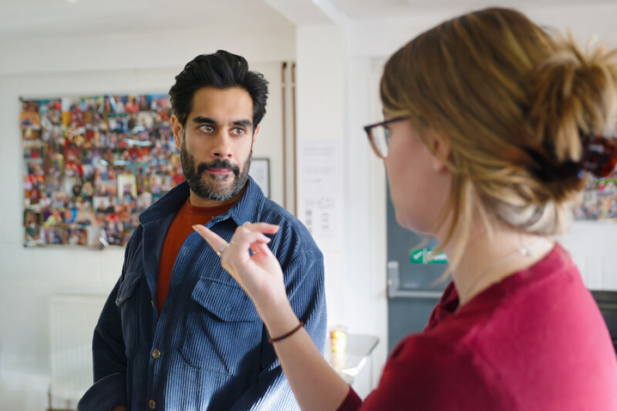 Sacha Dhawan, Heather Challands