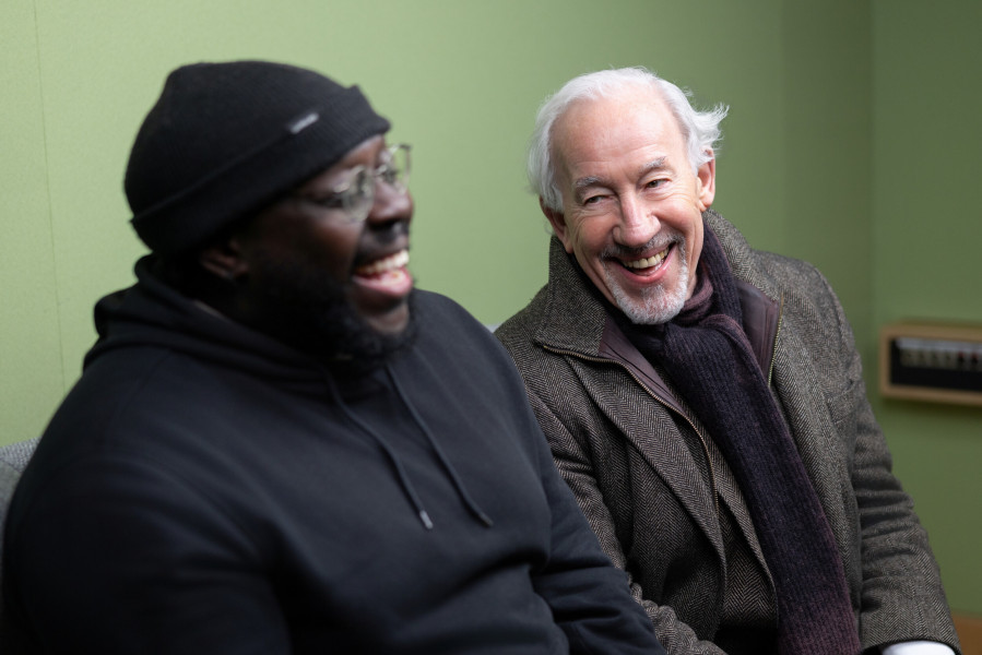 Ekow Quartey and Simon Callow © Oliver Bowring