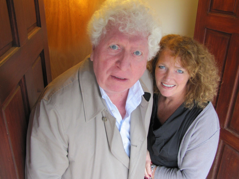 Tom Baker and Louise Jameson