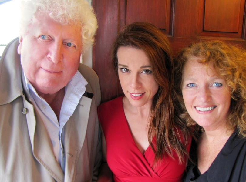 Tom Baker, Chase Masterson and Louise Jameson