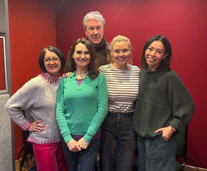 Jessica Martin, Suzy Bloom, Timothy Bentinck, Lizzie Worsdell and Suni La in Scribbling