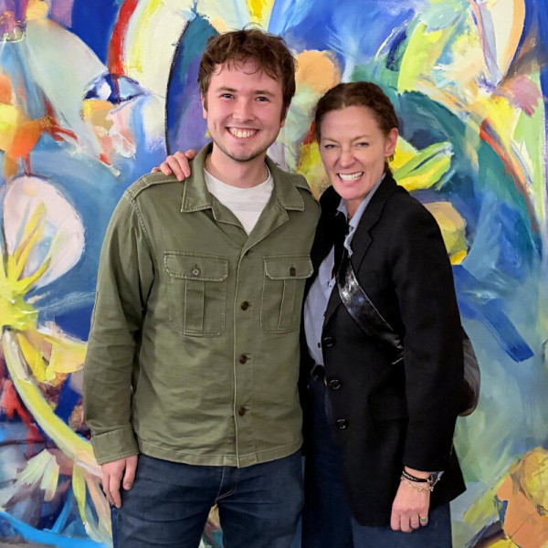 Jonathan S Powell and Michelle Gomez