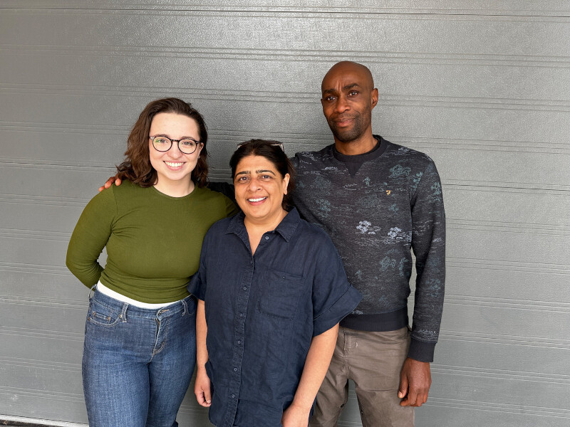 Maddison Bulleyment, Nisha Nayar, Ben Arogundade