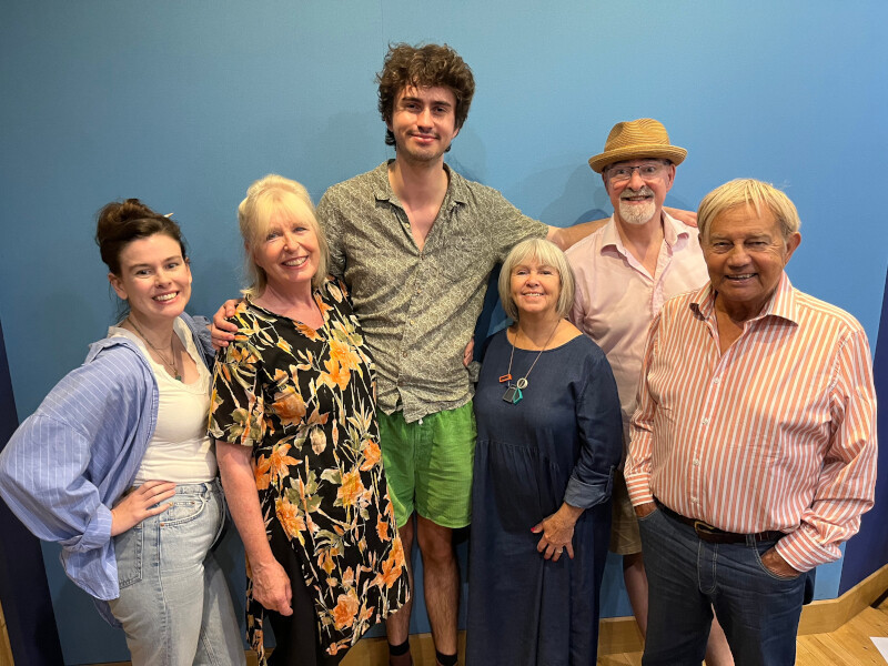 Emma Noakes, Jacqueline King, Callum Pardoe, Wendy Padbury, Nicholas Briggs, Frazer Hines