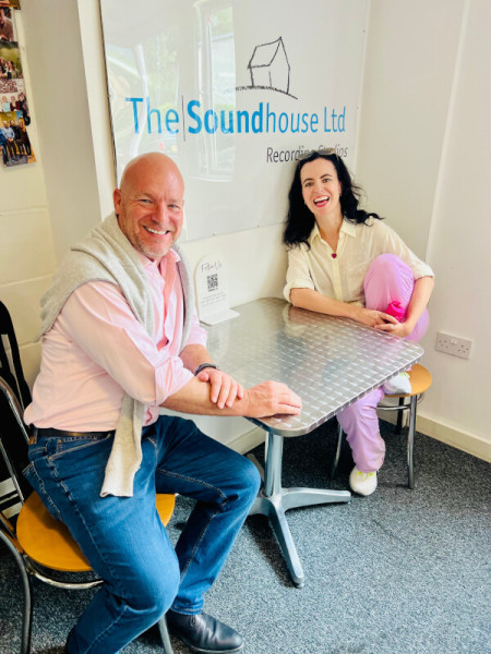 Jason Haigh-Ellery (exec producer) and Sally Wood (writer, exec producer)