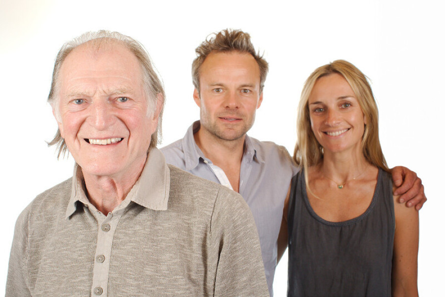 David Bradley, Jamie Glover, Jemma Powell (archive photo)
