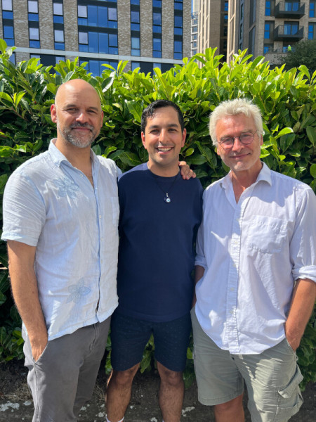 Conrad Westmaas, Sanjay Lago and Mark Elstob