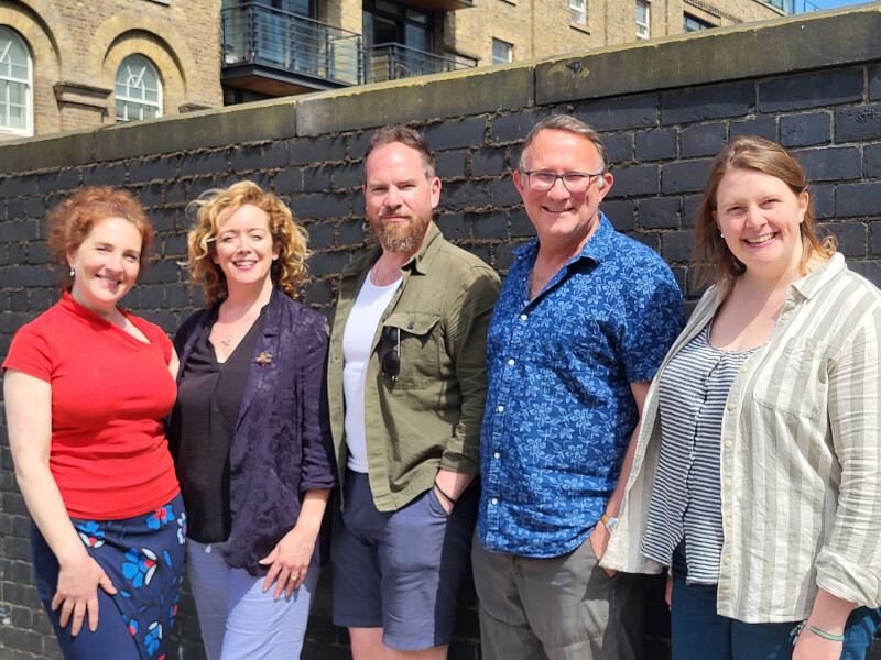 Helen Goldwyn (director), Kate Harbour, Nick Denning-Reed, Clive Hayward, Katharine Armitage (writer)