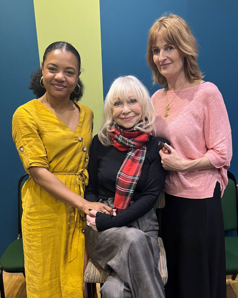Jessica Hayles, Katy Manning and Helen Bang